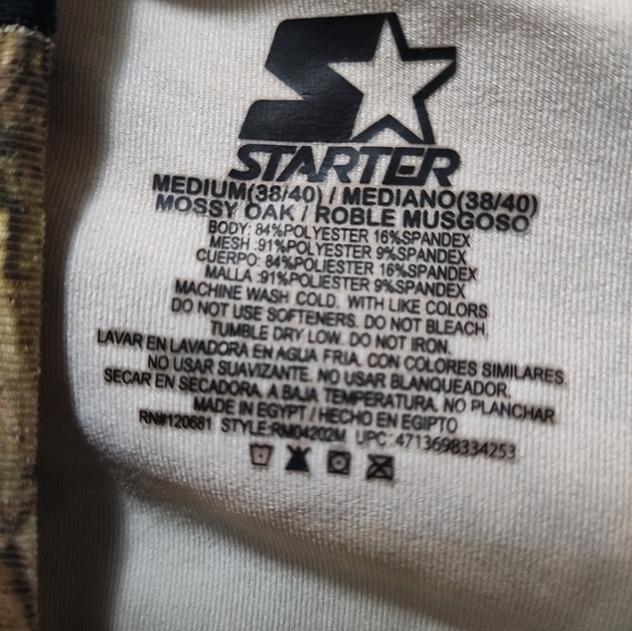 🛍️Men's Mossy Oak Camouflage Performance Shirt Size Medium - Picture 3 of 4